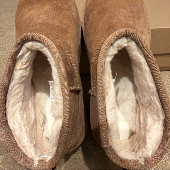 Platform Ultra Mini UGGs in Chestnut - Picture 5 of 6